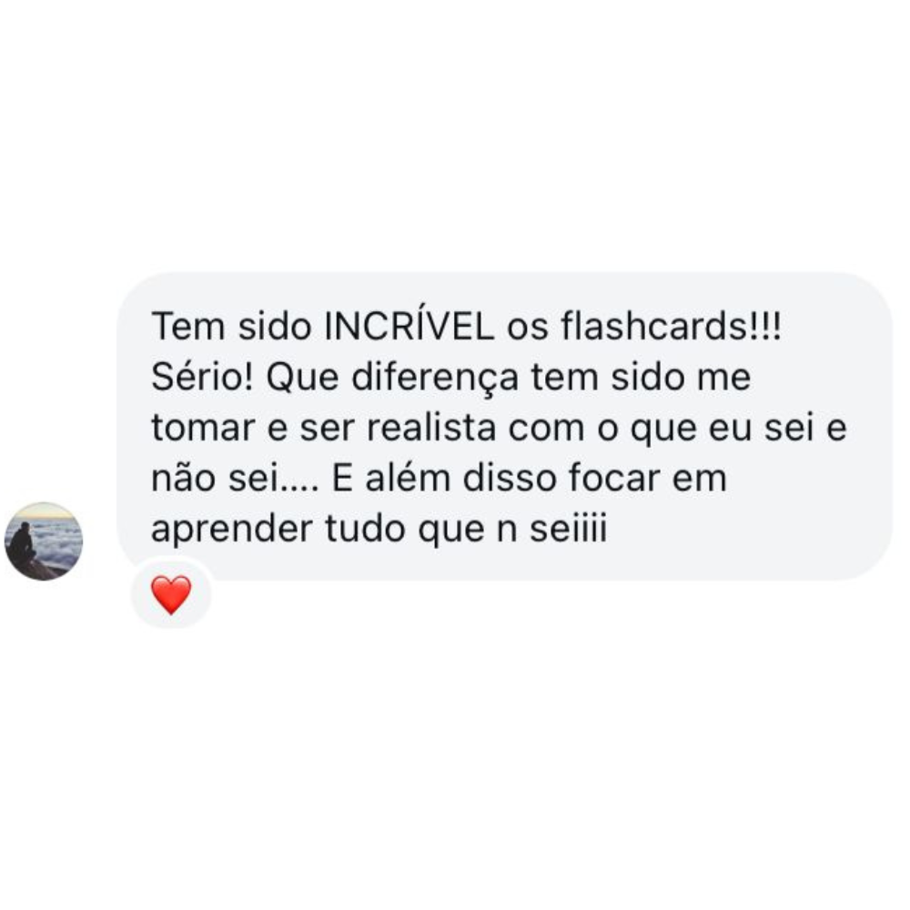 Depoimento de aluno sobre o Revisômetro
