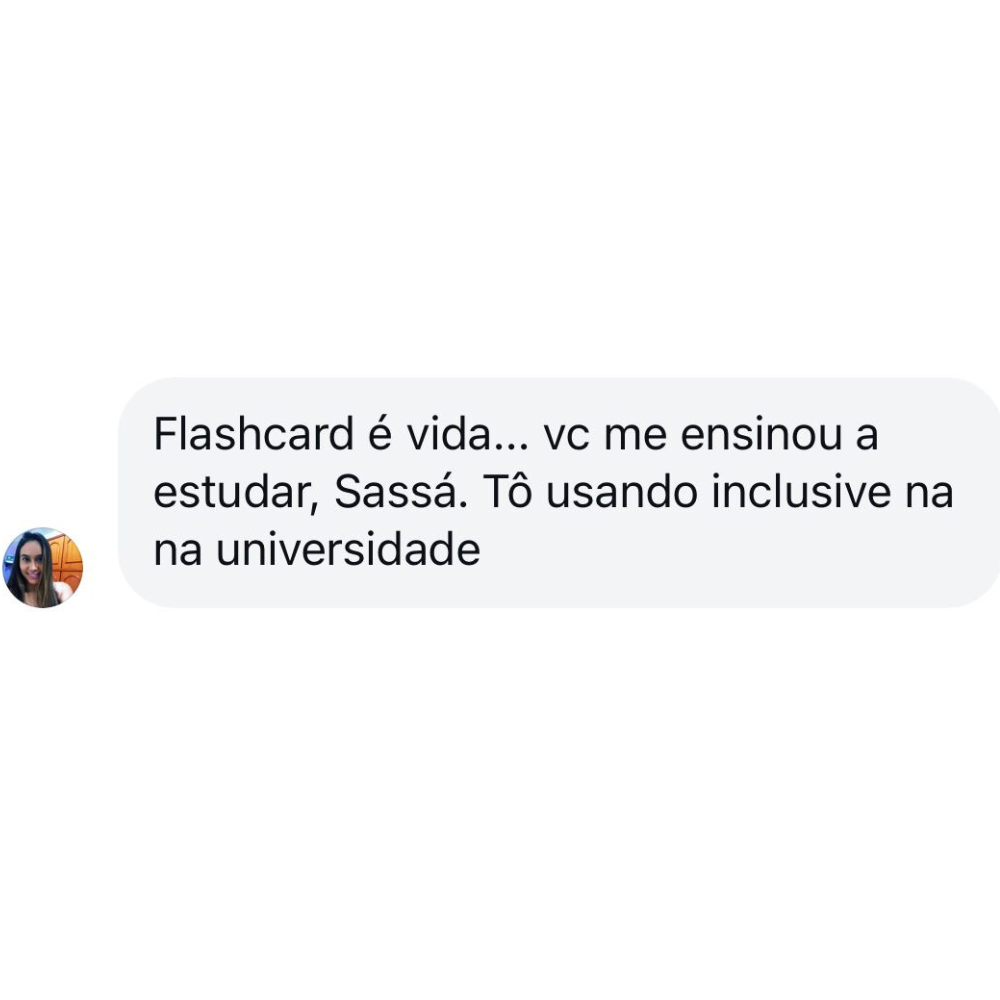Depoimento de aluno sobre o Revisômetro